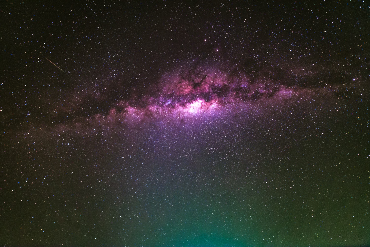 The galactic core of the Milky Way